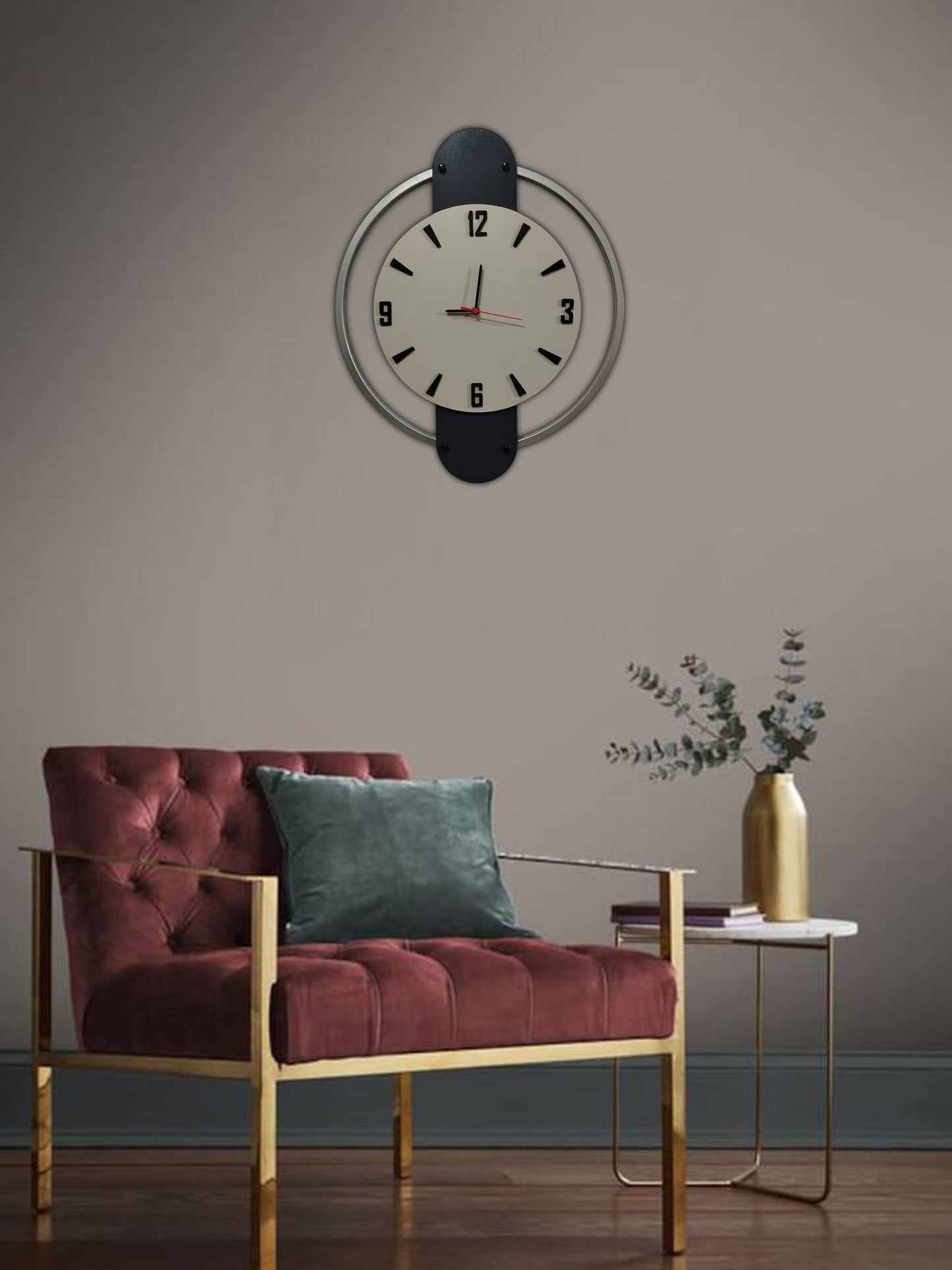 Lotus Metal Duvar Saati 1