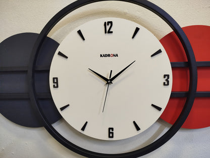 Horizon Ahşap Metal Duvar Saati